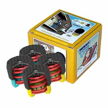 Rainbow anti-vibratiedempers van 50 tot 80kg -pr/vpe (vpe 4)